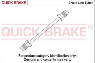 Przewód hamulcowy sztywny - QUICK BRAKE CU-1100A-A